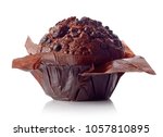 Chocolate Muffin In Brown Paper ...