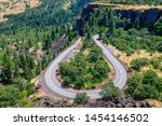 View from Rowena Crest Viewpoint, Old Columbia River Scenic Highway, Rowena