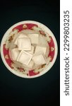 Small photo of Tofu is a food made from the coagulation of coagulated soy bean juice