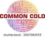 common cold vector illustration ... | Shutterstock .eps vector #2007083555