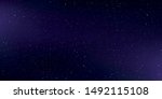 purple astrology horizontal ... | Shutterstock .eps vector #1492115108