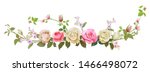 panoramic view  bouquet of... | Shutterstock .eps vector #1466498072