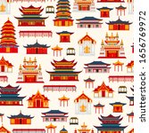  seamless vector pattern with... | Shutterstock .eps vector #1656769972