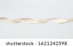 twisted beige silk decorative... | Shutterstock . vector #1621242598