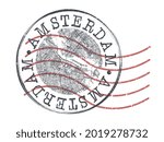 Amsterdam  Netherlands Stamp...