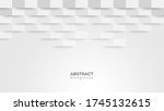 abstract modern square... | Shutterstock .eps vector #1745132615