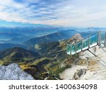 Stairway to Nothingness observation deck in Der Dachstein mountain, Austria