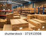 timber in warehouse