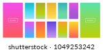 color gradient modern... | Shutterstock .eps vector #1049253242