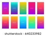 soft color background. modern... | Shutterstock .eps vector #640233982