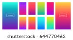 soft color background. modern... | Shutterstock .eps vector #644770462