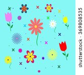 flowers | Shutterstock .eps vector #369808535