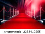 Red carpet royal entrance...