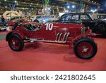 Small photo of Malaga, Spain - January 27, 2024: 1919 Daimler-Benz Targa Florio replica at Retro motorshow.