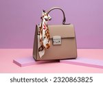 Small photo of Luxury handbags are exquisite accessories that epitomize elegance and craftsmanship. They are meticulously designed using high-quality materials such as premium leather, and exotic skins.