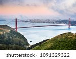 Panoramic View Of Golden Gate...