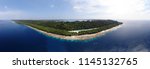 Small photo of Ungraded Panoramic Aerial photo of Kakaban Island in Derawan, East Kalimantan, Indonesia.
