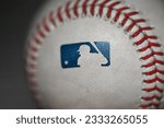 Small photo of MLB ball with mud and use