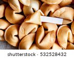 Many Chinese fortune cookie paper with prediction