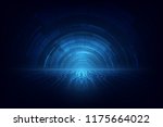 abstract technology speed... | Shutterstock .eps vector #1175664022