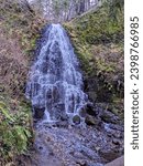 Small photo of Stunning Oregonian waterfall in the Columbia River Gorge.