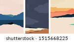 abstract art in poster design.... | Shutterstock .eps vector #1515668225