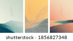 japanese background with line... | Shutterstock .eps vector #1856827348