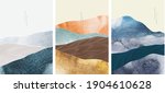 landscape background with... | Shutterstock .eps vector #1904610628