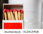 box of matches. | Shutterstock . vector #412415908