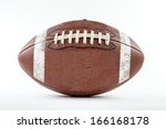 A football against a white background