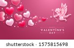 valentines day romantic... | Shutterstock .eps vector #1575815698