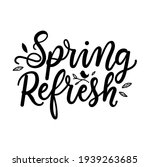 spring refresh lettering sign... | Shutterstock .eps vector #1939263685