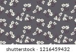 bouquets of flowers  like... | Shutterstock .eps vector #1216459432