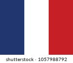 france flag vector | Shutterstock .eps vector #1057988792