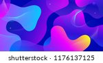 color gradient background... | Shutterstock .eps vector #1176137125