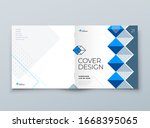 square brochure template layout ... | Shutterstock .eps vector #1668395065