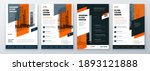 flyer design set. modern flyer... | Shutterstock .eps vector #1893121888
