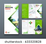 tri fold brochure design.... | Shutterstock .eps vector #633320828