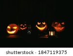 halloween decorations concept... | Shutterstock . vector #1847119375
