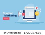 content marketing  digital... | Shutterstock .eps vector #1727027698
