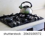 dirty gas stove stained while... | Shutterstock . vector #2063100572