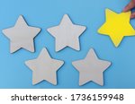 business service rating  ... | Shutterstock . vector #1736159948