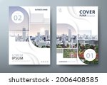 annual report brochure flyer... | Shutterstock .eps vector #2006408585