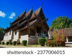 Small photo of Wat Ton Kwen or Ton Kwen Temple. Old temple in Chiang Mai Northern of Thailand