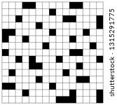 Crossword Puzzle Vector. Square ...