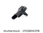 Small photo of Intake manifold absolute pressure sensor on isolated background