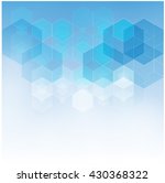 abstract hexagonal background... | Shutterstock .eps vector #430368322