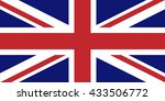 united kingdom flag | Shutterstock .eps vector #433506772