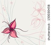floral card | Shutterstock . vector #150030458