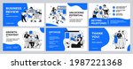 presentation and slide layout... | Shutterstock .eps vector #1987221368